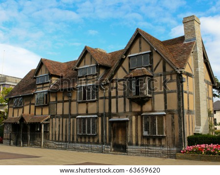 William Shakespeare\'s Birthplace, Stratford upon Avon.