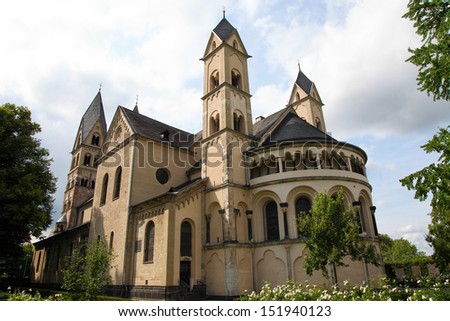 The Basilica of St. Castor is the oldest church in Koblenz in the German state of Rhineland Palatinate, close to the Deutsches Eck.