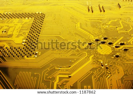 main circuit board in computer