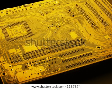 main circuit board in computer