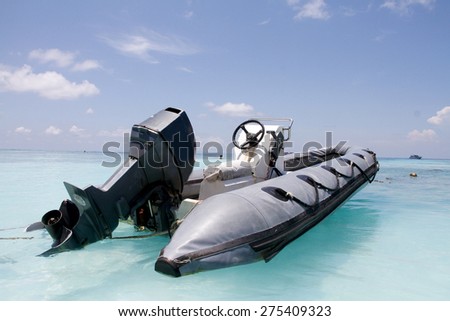 Transport theme-Inflatable boat
