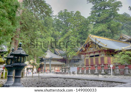 Toshogu Shrine, Nikko, Japan. Shrines and Temples of Nikko is UNESCO World Heritage Site since 1999