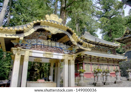 Toshogu Shrine, Nikko, Japan. Shrines and Temples of Nikko is UNESCO World Heritage Site since 1999
