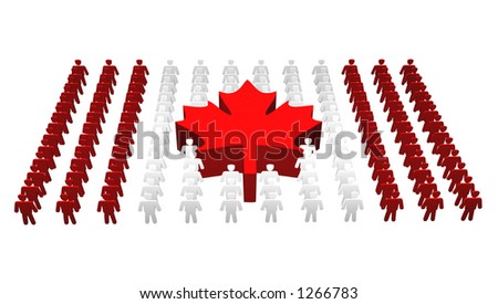 images of canada flag. stock photo : Flag of Canada.