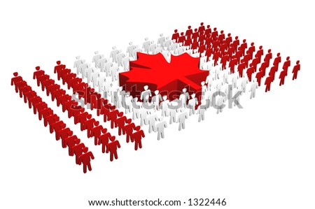 images of canada flag. stock photo : Flag of Canada.