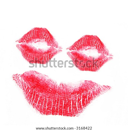 lipstick kiss tattoo. for girls, Lipstick+kiss