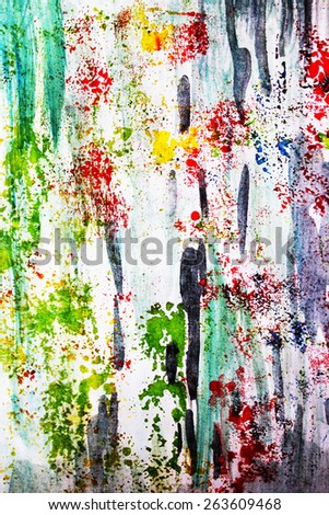 Spring forest abstract or Creative Background