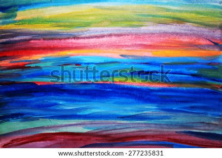 Ocean abstract or Colorful lines, Lines background, Creative background, Colorful background, Art background