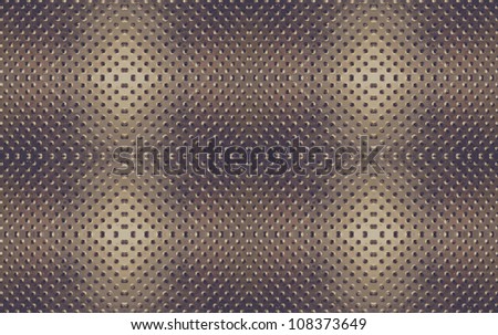 Art abstract seamless background in warm earth tones, grunge metal texture