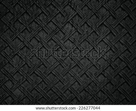 Black shaded background from handmade carved wood texture