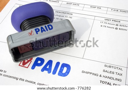 Paid Invoice