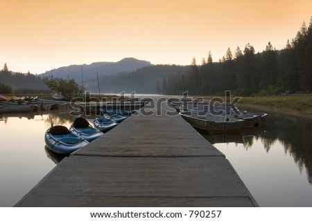 Lake Boat Dock