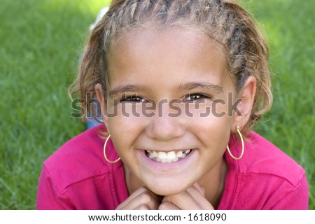 stock photo Pretty Little Girl