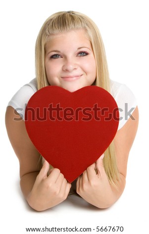 Dat Xavi - Página 2 Stock-photo-love-heart-girl-5667670