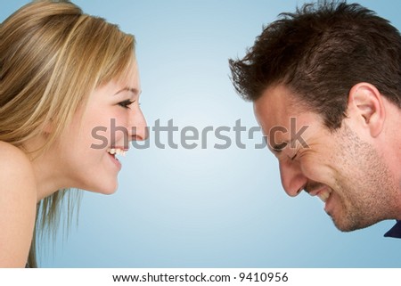 Laughing Happy Couple