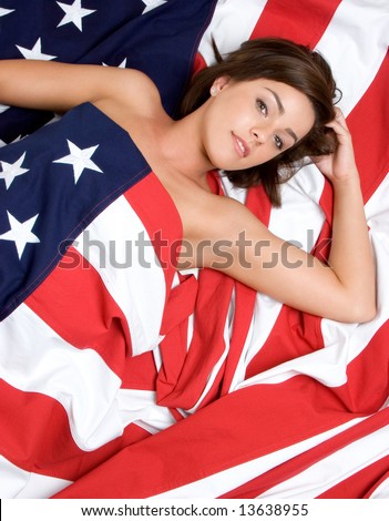 american flag pictures clip art. stock photo : American Flag
