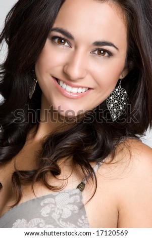 stock photo Smiling Beautiful Woman