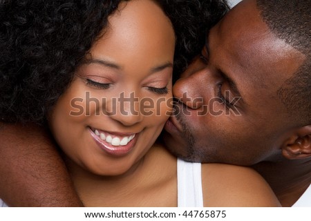 stock photo : Loving Black Couple