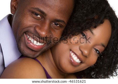 stock photo : Beautiful Black Couple