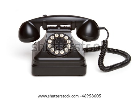  Fashioned Telephone on Old Fashion Telephone Stock Photo 46958605   Shutterstock