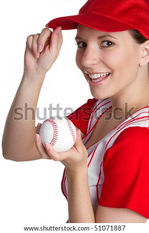 holding baseball