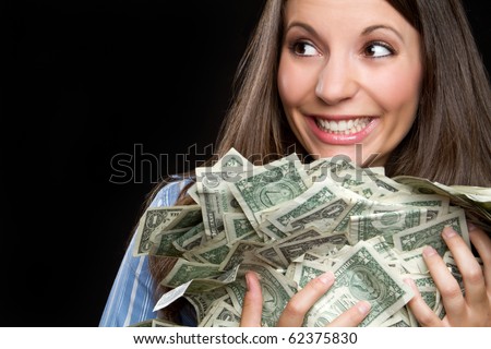 money smiling