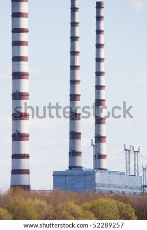 Chimney at the energy station
