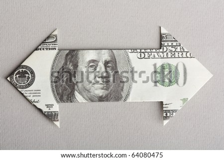 Dollar Bill Arrow