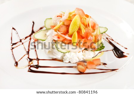 salad with cottage cheese