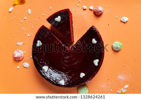 cake for Woman\'s Day. Red Velvet Cake