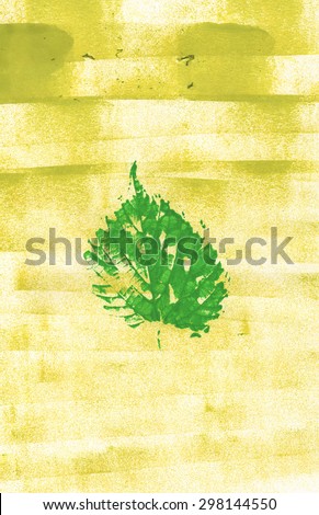 paint leaf
