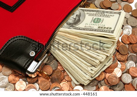 Red Money Bag