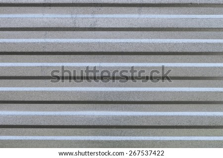 Trapezoidal zinc galvanized steel sheet