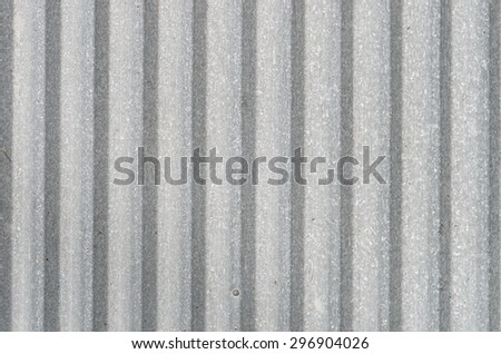 Trapezoidal zinc galvanized steel sheet