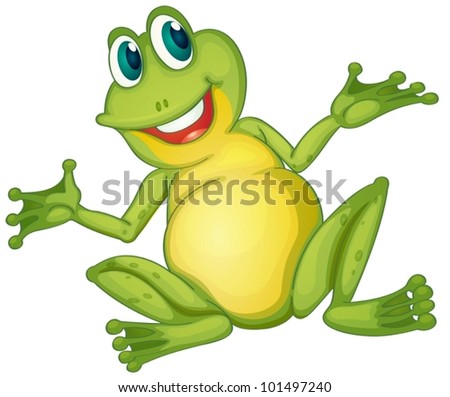 Cartoon Frog Feet