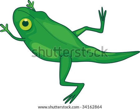 cartoon tadpole
