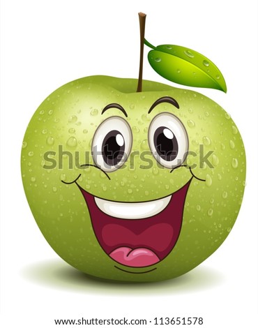 apple smiley