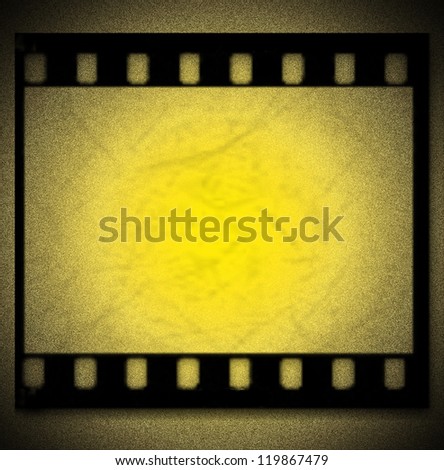 film strip for textures and backgrounds with space