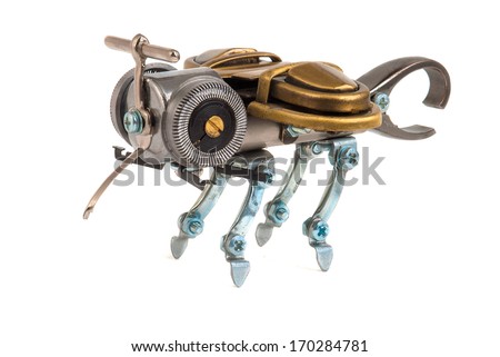 Steampunk bee Steampunk bee