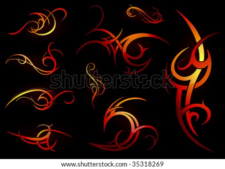 Tribal Vector - 35318269 : Shutterstock