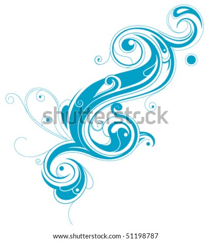 Graphic Design  on Graphic Design Element In Tribal Art Style Stock Vector 51198787