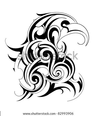 Logo Design Eagle on Owl Tribal Tattoo Eagle Tattoo Eagle Tattoo Find Similar Images