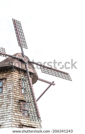 Details of windmill. Photo from bangkok (Thailand)