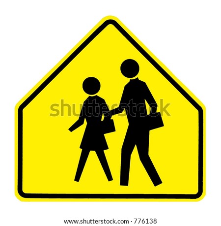 Pedestrian Crossings Sign