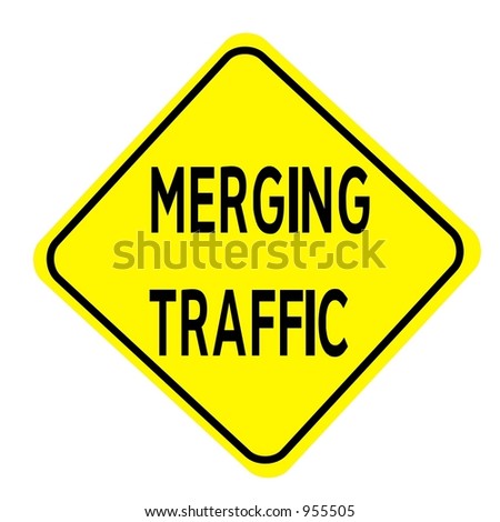 Merging Traffic Sign. Merging+traffic+sign