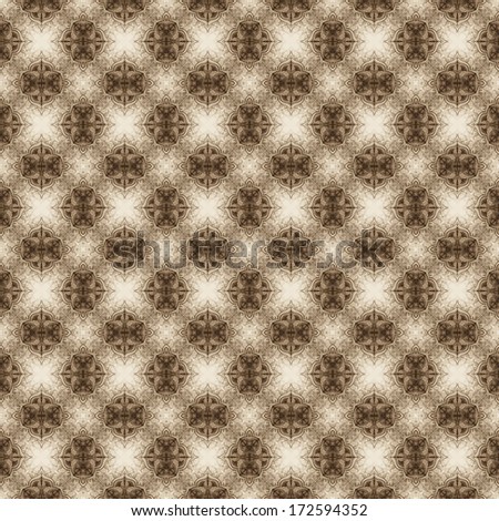 Vintage Seamless Pattern. Illustration. Hand Drawn Abstract Background. Decorative Retro Banner. Can Be Used For Banner, Invitation, Wedding Card, Scrapbooking And Others. Royal Design Element. Jpg