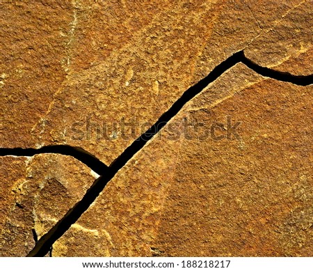 background or texture abstract graph on ocher stone