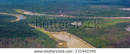 River of Amazon on the Peru part