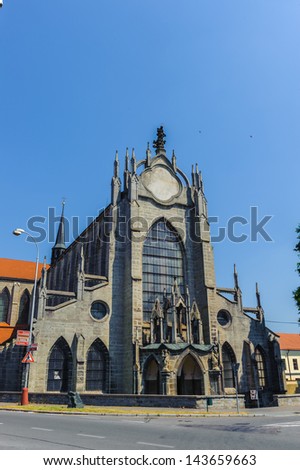 The Church of the Assumption of Our Lady and Saint John the Baptist is a baroque-style church north-east of KutnÃ?Â?Ã?Â¡ Hora in the Czech Republic