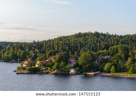 Coast of the Baltic Sea, Sweden, Scandinavia